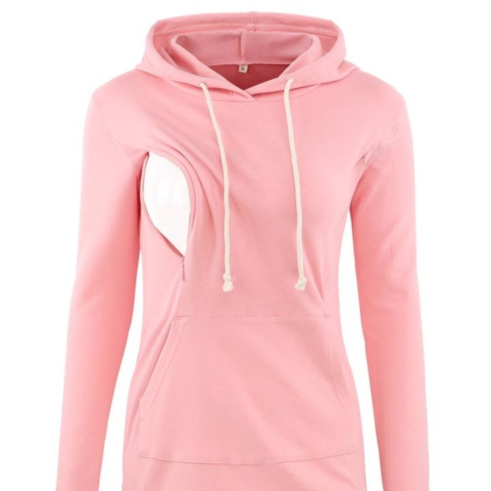 NWT Bearsland Maternity Nursing Sweatshirt Hoodie